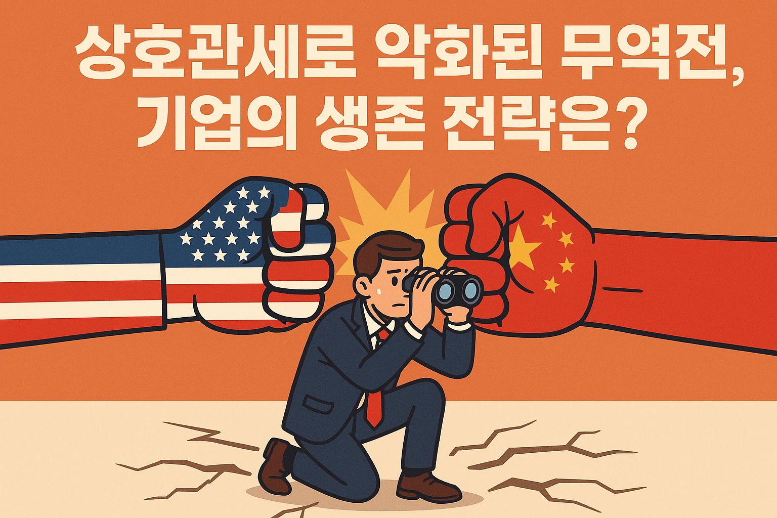 상호관세 무역전쟁 기업생존전략