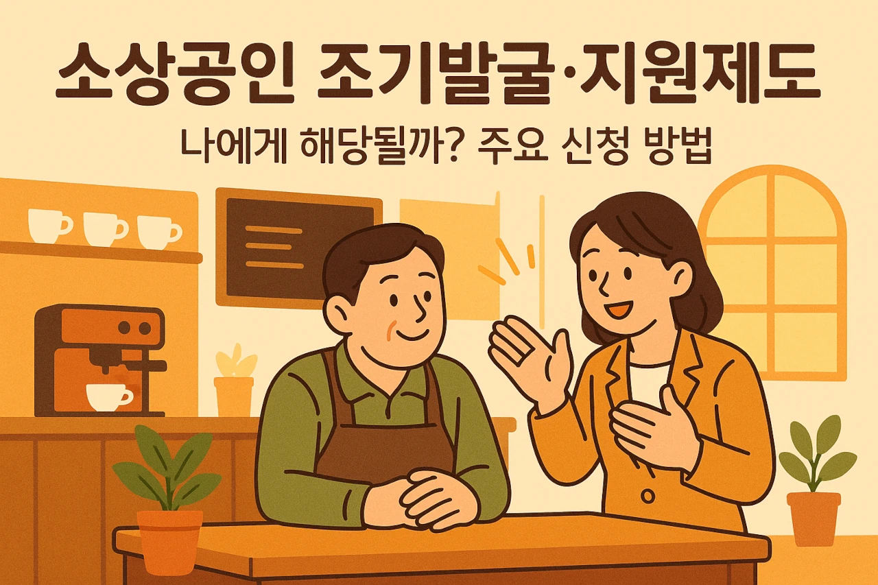 소상공인 조기발굴 지원제도